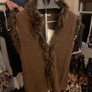 Alicia Adams baby alpaca Sweater vest